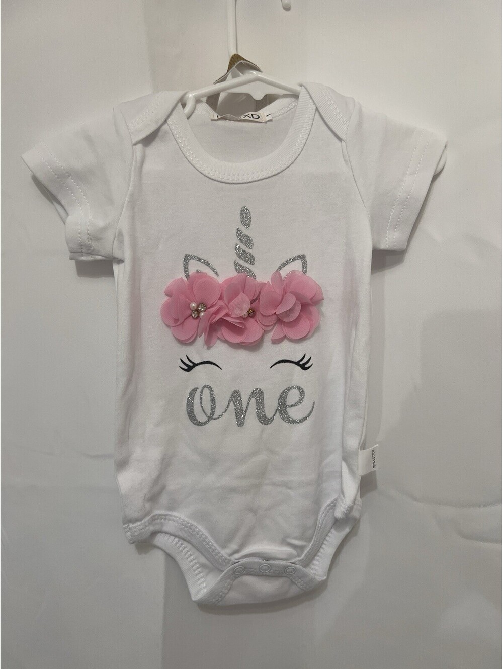 NNJXD Baby Girl 1st Birthday Outfit 1 Yr Old Unicorn Bodysuit Tutu Headband